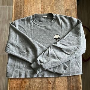 Brandy Melville crop sweatshirt